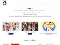 timev.de Webseite Vorschau