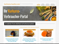 kurkuma-kaufen.com Webseite Vorschau