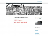 flohmarkt-steinhölzli.ch Webseite Vorschau