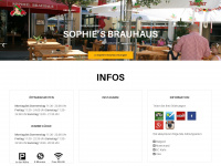 Sophies-brauhaus-badcannstatt.de