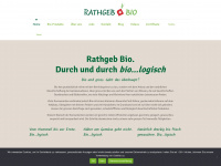 rathgeb.bio Webseite Vorschau