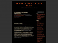 remusmirceabirtz.wordpress.com Webseite Vorschau