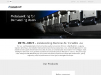 metallkraft-machines.com Webseite Vorschau