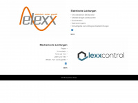 elexx-gruppe.de Webseite Vorschau