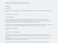 sonnenschutz-neumann.de Webseite Vorschau