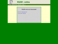 sgaw-online.at Webseite Vorschau