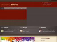 ensemble-zeitlos.at Webseite Vorschau