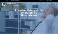posmu-it.de Webseite Vorschau