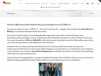 copalev.org Webseite Vorschau
