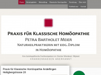 homoeopathie-andelfingen.ch Webseite Vorschau