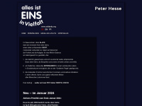 peter-hesse.info Webseite Vorschau