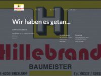 hillebrand-bau.com Webseite Vorschau