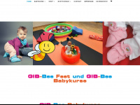 gib-bee.com Webseite Vorschau