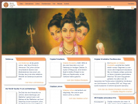 sripada-srivallabha.org Webseite Vorschau