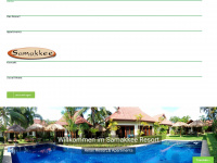 samakkee-resort.com Webseite Vorschau