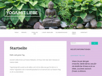 yoga-mit-liebe.de Webseite Vorschau