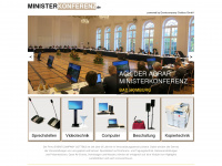 ministerkonferenz.de Webseite Vorschau