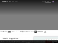 skippticket.com Webseite Vorschau