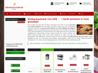 brotbackautomaten-ratgeber.com Webseite Vorschau