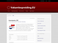 vakantiespreiding.eu Webseite Vorschau