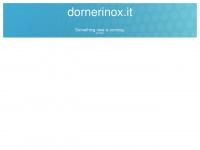 dornerinox.it Webseite Vorschau