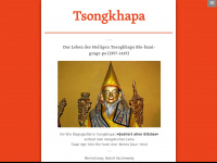 tsongkhapa.de Webseite Vorschau