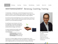 wert-management.com Webseite Vorschau
