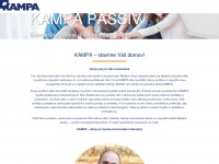 kampa-passiv.cz Webseite Vorschau