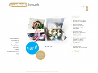 geschenk-box.ch Webseite Vorschau