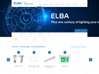 elba.ro Webseite Vorschau