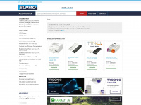 elpro.nl Webseite Vorschau