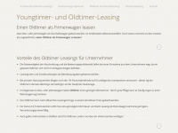 1a-oldtimer-leasing.de Webseite Vorschau