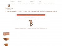 italien-terracotta.de Webseite Vorschau