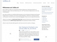 143bis.ch Webseite Vorschau
