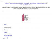 lexport.de Webseite Vorschau