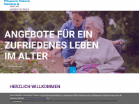 pflegenetz-diakonie-hannover.de Webseite Vorschau
