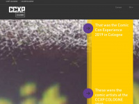 ccxp-cologne.com Webseite Vorschau