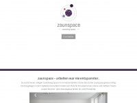 zaunspace.de Webseite Vorschau
