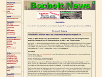 bocholt-news.de Webseite Vorschau
