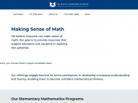mathlearningcenter.org Thumbnail