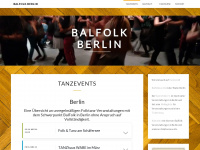 balfolk-berlin.de Webseite Vorschau