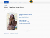 lions-bad-bergzabern.de Webseite Vorschau