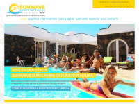 sunwavesurfcamp.es Webseite Vorschau
