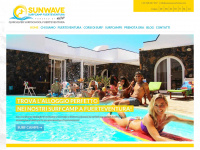 sunwavesurfcamp.it Webseite Vorschau