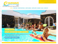 sunwavesurfcamp.nl Webseite Vorschau