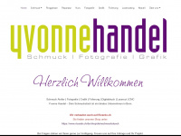 yvonnehandel.ch Webseite Vorschau