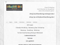 irp-onlinebuchhandlung.de Webseite Vorschau