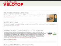 velotop.de Webseite Vorschau