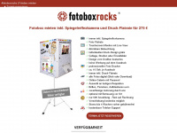 fotobox-rocks.de Webseite Vorschau