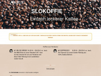 slokoffie.de Webseite Vorschau